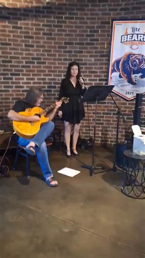Raven Victrola and me at Frank's Tavern (Savastano's)...bummed that we missed the beginning of the song. I love playing that riff lol | Joesf Glaude Music