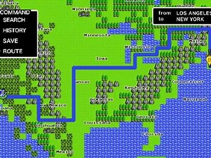 Google Maps 8-bit