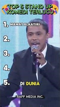 Top 5 Video Stand Up Komedi Terlucu 😂