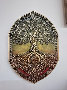 Handmade Wooden Yggdrasil Viking Norse Gods Sign Wall Decor - Etsy