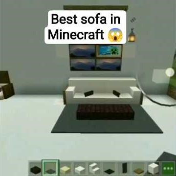 best sofa in Minecraft 😱#minecraft #shorts #gaming #minecraft shorts #viral