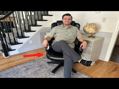 DEMO of this Big and Tall Executive Office Chair!