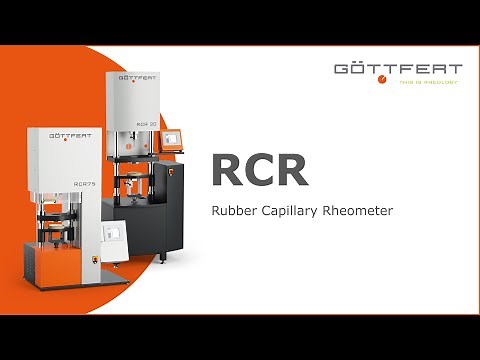 Rubber Capillary Rheometer | GÖTTFERT