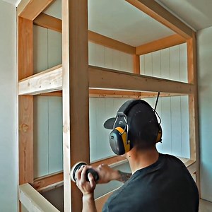 484K views · 3.9K reactions | DIY Built-in Bunk Bed For Twin Kids | DIY & Crafts | Facebook