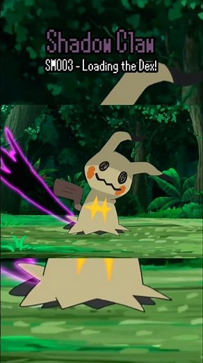 EVERY Move Used by Jessie’s Mimikyu 😈 #pokemon