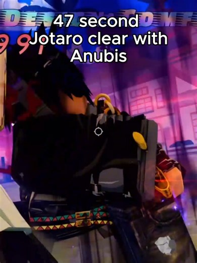 47 second Jotaro clear time with Anubis in Bizarre Lineage #bizarrelineage #yba #roblox #jjba