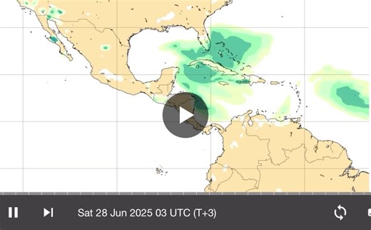Long-range transport of mineral dust from the Sahara is contributing high surface PM10 concentrations across the Caribbean, Greater Antilles and Gulf of Mexico, with more currently crossing the North… | Mark P.