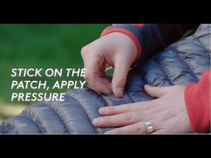 How to Easy fix Kathmandu Puffer Jacket Tear / Hole
