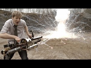 Colin Furze made a thermite launcher and has made the full leap to evil genius