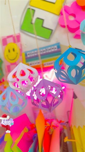 Esferas Diamante 💎 de papel para Navidad 🎄 #floriteremanualidades #navidad #manualidades # | Floritere Manualidades y Más