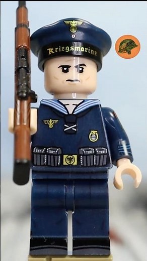 WW2 German Kriegsmarine, minifigure 2. #ww2rebuilder #legoww2