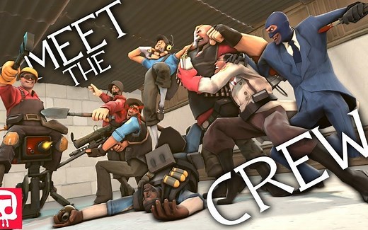 [翻譯][轉載]拜见团队 TEAM FORTRESS 2 RAP by JT Music - "Meet The Crew"