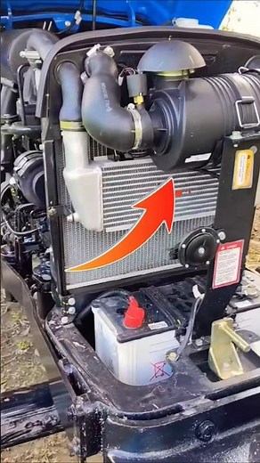 How does a 3-stage Air Cleaner work? #tractor #tractorvideo #aircleaner