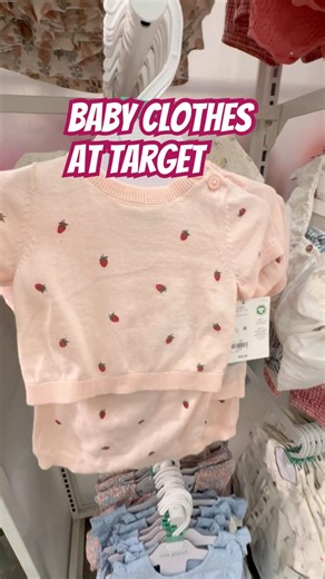 BABY GIRL CLOTHES SHOPPING AT TARGET BABY SHOPPING CUTE Spring BABY CLOTHES #target #targetshopping