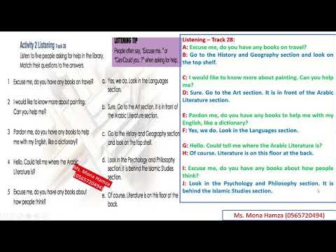 Access Book Grade 7 Unit 6 Lesson 6 with listening text