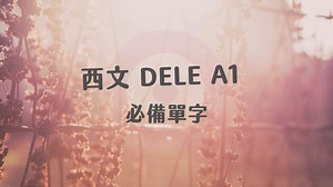 西班牙文 DELE A1 必備單字 Spanish vocabs | 自研恣語 Trying Lingo