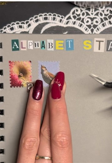 Creative Junk Journal Ideas: Alphabet Stamp Series 'B'