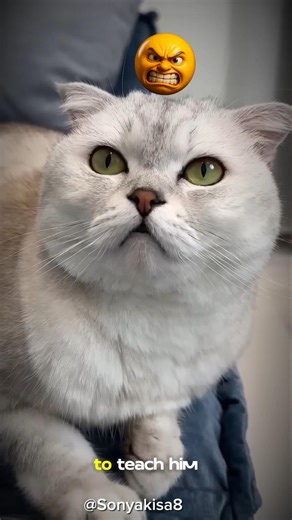 Emma and Simba’s Funny Fan Fight 🐈 🪭