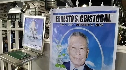 🕊️Last Night of the late 📿 🕯️ERNESTO S. CRISTOBAL🕯️ MAY 1, 1937 - DECEMBER 9, 2025 #romysfuneralservices | Romys Funeral Services