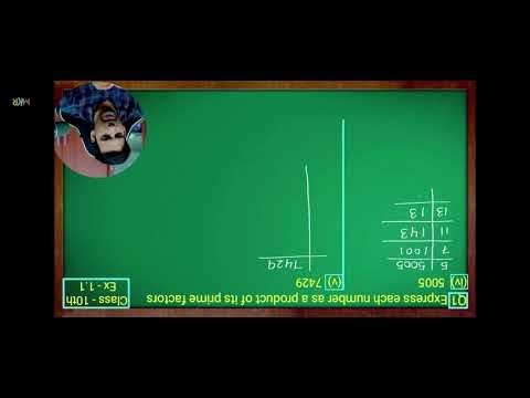 Class 10th Math's chapter no. 1 Excise 1.1 🎯