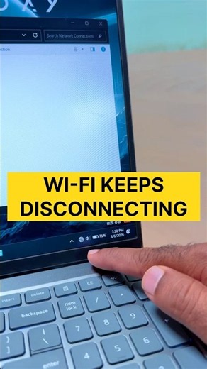 WiFi Keeps Disconnecting on Windows? Fix It in 30 Seconds! #pctipsandtricks #wifi #internet #shorts