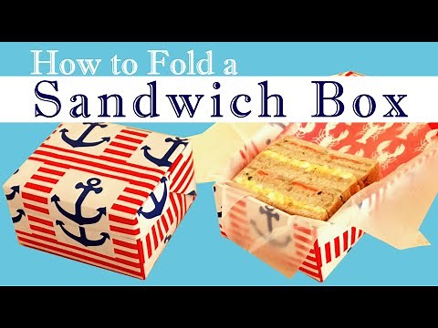 使える折り紙 大きさを変えられるふたつきの箱 Origami Rectangular Box