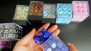 36 of Pack 12MM 6 Sided MINI Dice Set,Two Colours D6 Game Dice Set, 6 Sided Standard Dices for Yahtzee, Bunco or Teaching Math,with Portable Plastic Box(Grass Green+Black)
