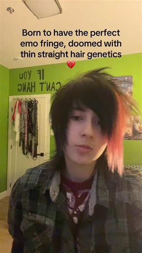 I’m skinny btw #scene #myspace #scenemo #emo #2000s | fringe