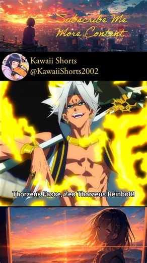 Ice Goddess Was Fighting With Thunder God And That Battle Was Insane Level 🔥💥 #anime #shorts