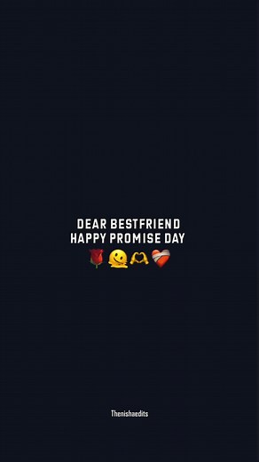 Celebrate Promise Day with Your Bestie 💞