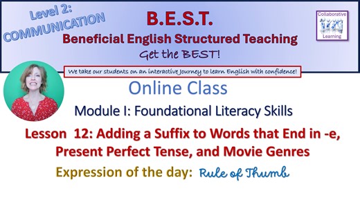 Vimeo 12 - Mod I Lesson TWELVE