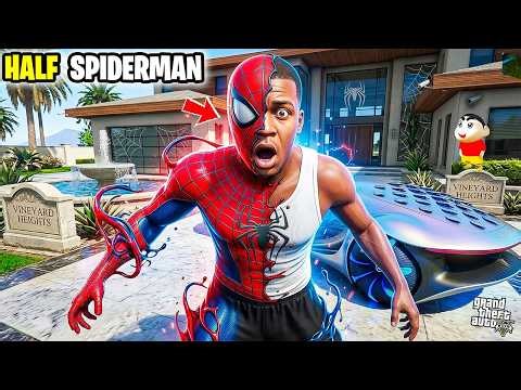 Franklin Fight With SPIDERMAN and Finally Become Spiderman😱 Most Shocking Life Story