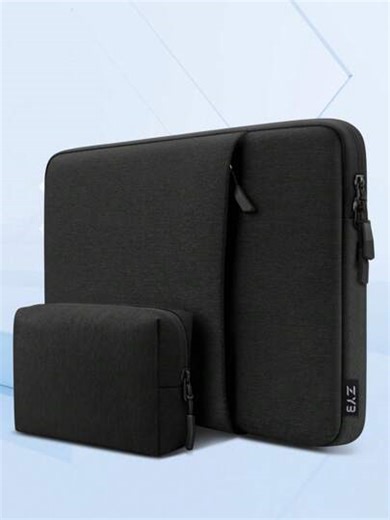 ZYB 13-16 Inch Laptop Sleeve/Inner Bag Compatible With MacBook Air 13/15 M1/M2 (2012-2023), 13" Neo (2026), Pro 13/14/15/16 (2010-2022), 14-15.6" HP Chromebook/Surface Laptops, Shock-Proof & Water-Resistant With Accessory Pocket | SHEIN