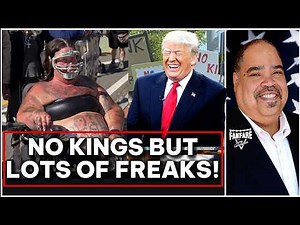 No Kings In Sight But LOTS Of Freaks! President Trump Triggered Them Into Futility!