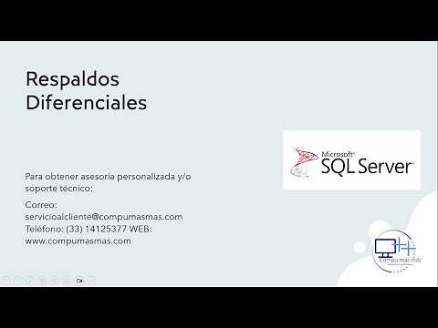 SQL SERVER - Como hacer un Respaldo Diferencial
