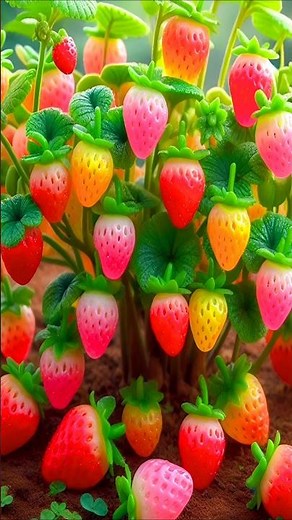 Easy and fast method to grow and propagate strawberry trees #garden #fruits #nature