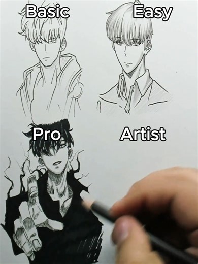 95K views · 3.8K reactions | How to Draw Jinwoo from Solo Leveling ✍ #jinwoo #sololeveling #Anime #drawing #animeart | Themaxiarte | Facebook