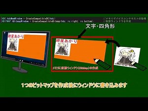 WinAPIの基本を解説【C++】part6 ダブルバッファリング・ゲームの描画