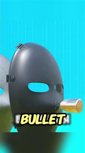 How This Mask Stops a Bullet in Three Stages ⚙️🛡️