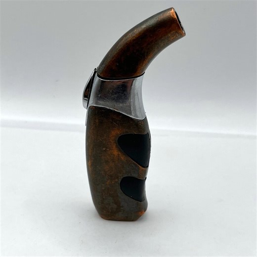 Vintage Scorch Torch Butane Lighter Curved Pistol Grip Copper Chrome Refillable - Etsy