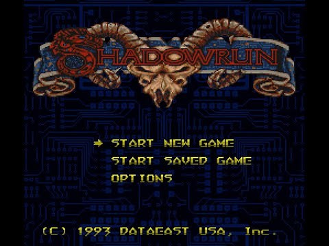 SNES Longplay [632] Shadowrun (US)