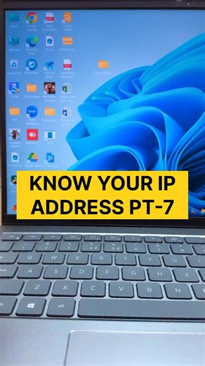 Ilyas Byahatti | PC & Tech Coach on Instagram: "How to know our Pc IP address on windows! #window11 #pctipsandtricks #laptoptips #reelindia #shorts"