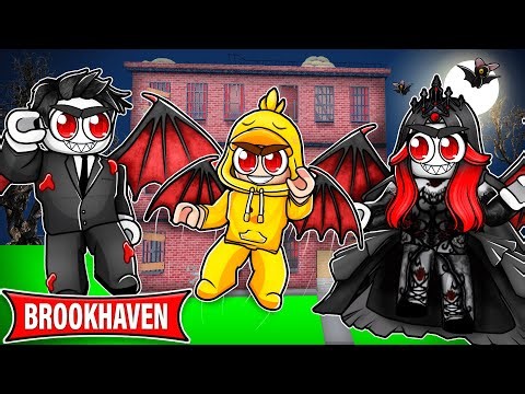 24 UUR Leven Als VAMPIER In Brookhaven! (Roblox)