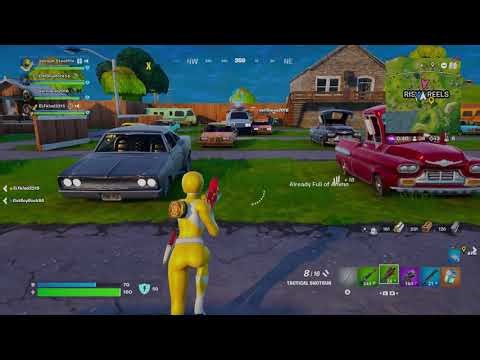 Fortnite Match #378: Yellow Ranger morphs into Fortnite OG!