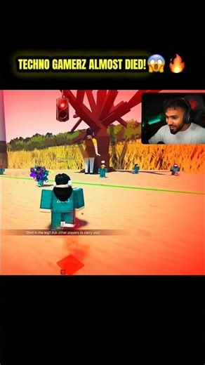 Can He Survive the Squid Game? 🦑🎮 #technogamerz