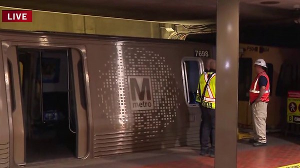 11 riders injured after WMATA work vehicle collides with Silver Line Metro train