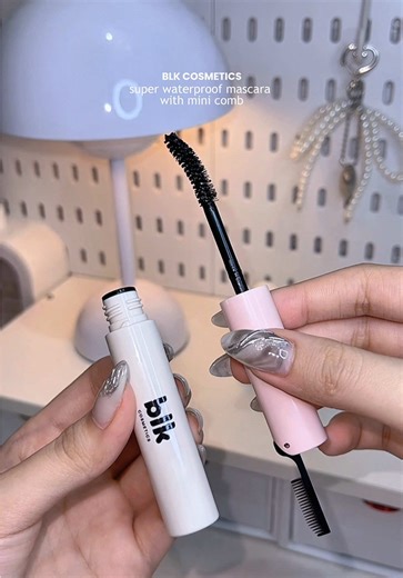 @blk cosmetics my fav local mascara, super long lasting!🎀✨ #blkcosmetics #mascara #blkmascara #makeup #fyp