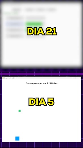 É POSSÍVEL CRIAR UM JOGO DO ZERO EM 21 DIAS? #jogos #tecnologia #python #programação