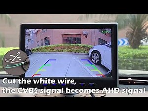 GreenYi universal backup camera