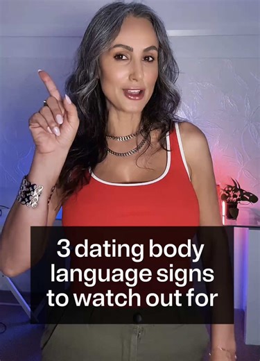 3 dating body language warning signs to watch out for #datingtips #bodylanguage #facereading #communicationskills #datingadvice